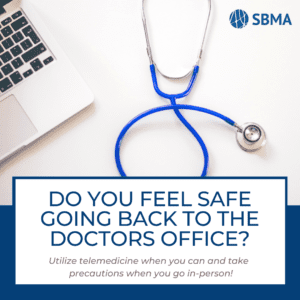 When is it safe to go back to a doctor's office?