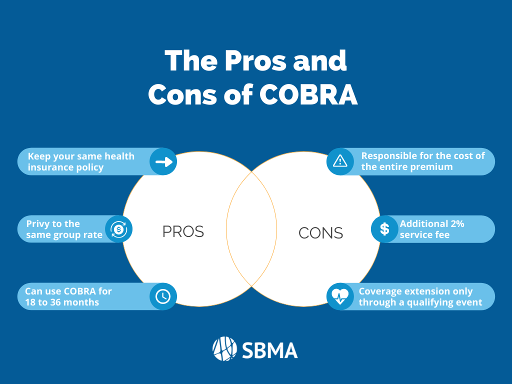 there are pros and cons to cobra insurance